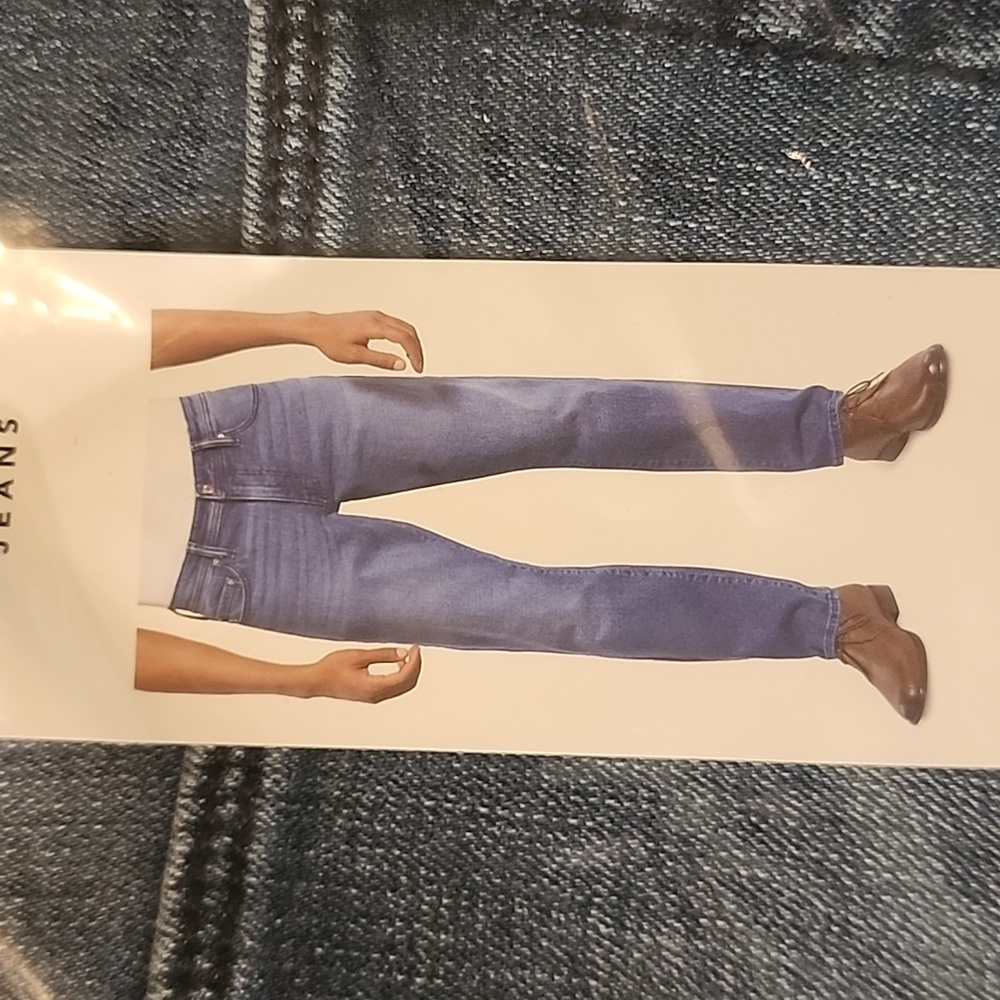 NWT CHAPS DURABLE DENIM SLIM STRAIGHT JEANS SZ 34x34 - Picture 1 of 5